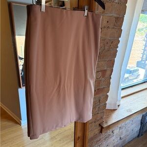 Elegant Pink Pencil Skirt